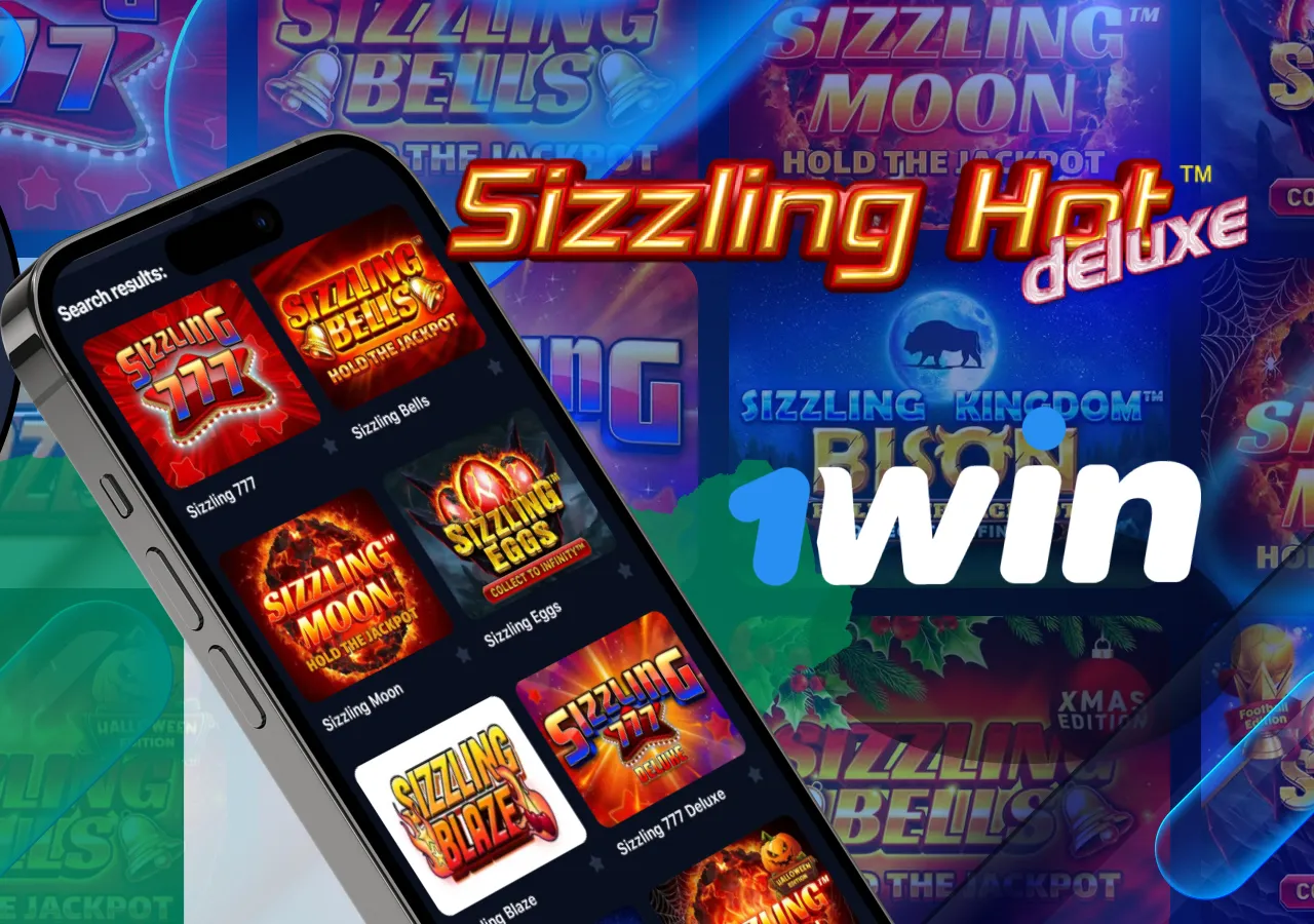 Sizzling hot in 1Win mobile app
