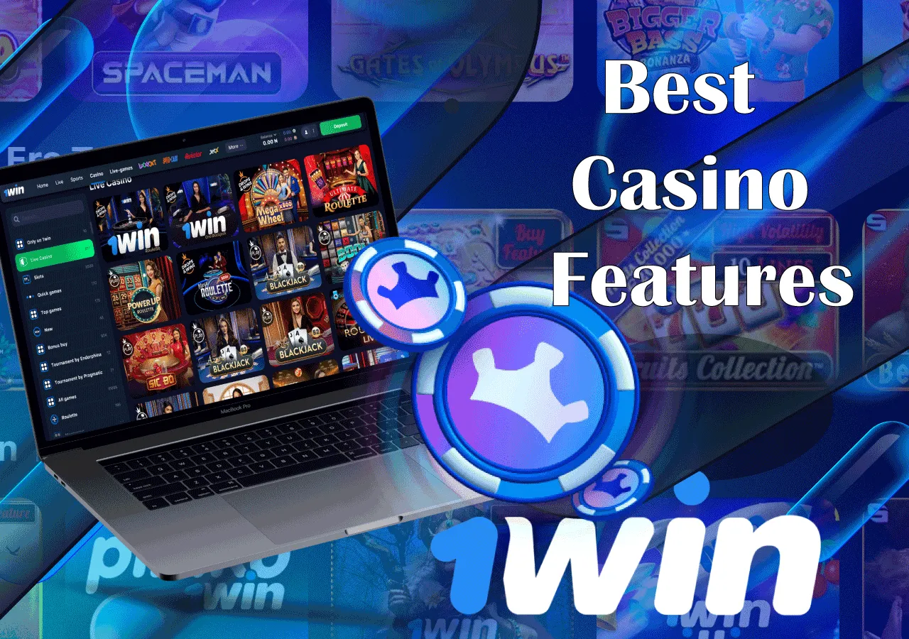 Features of casino at bookmaker 1Win