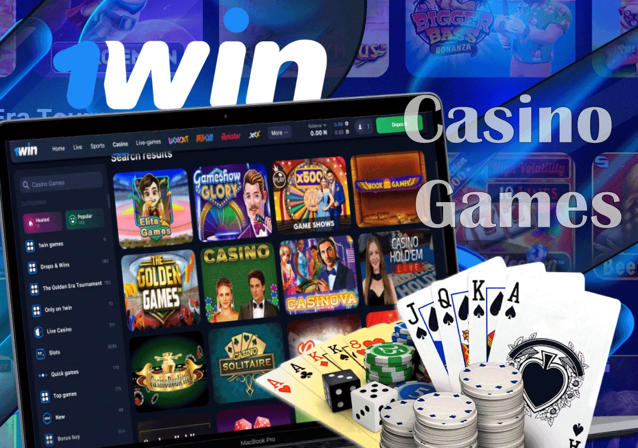 Wide range of casino games