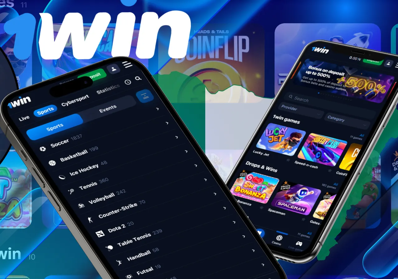 1Win mobile betting and casino app