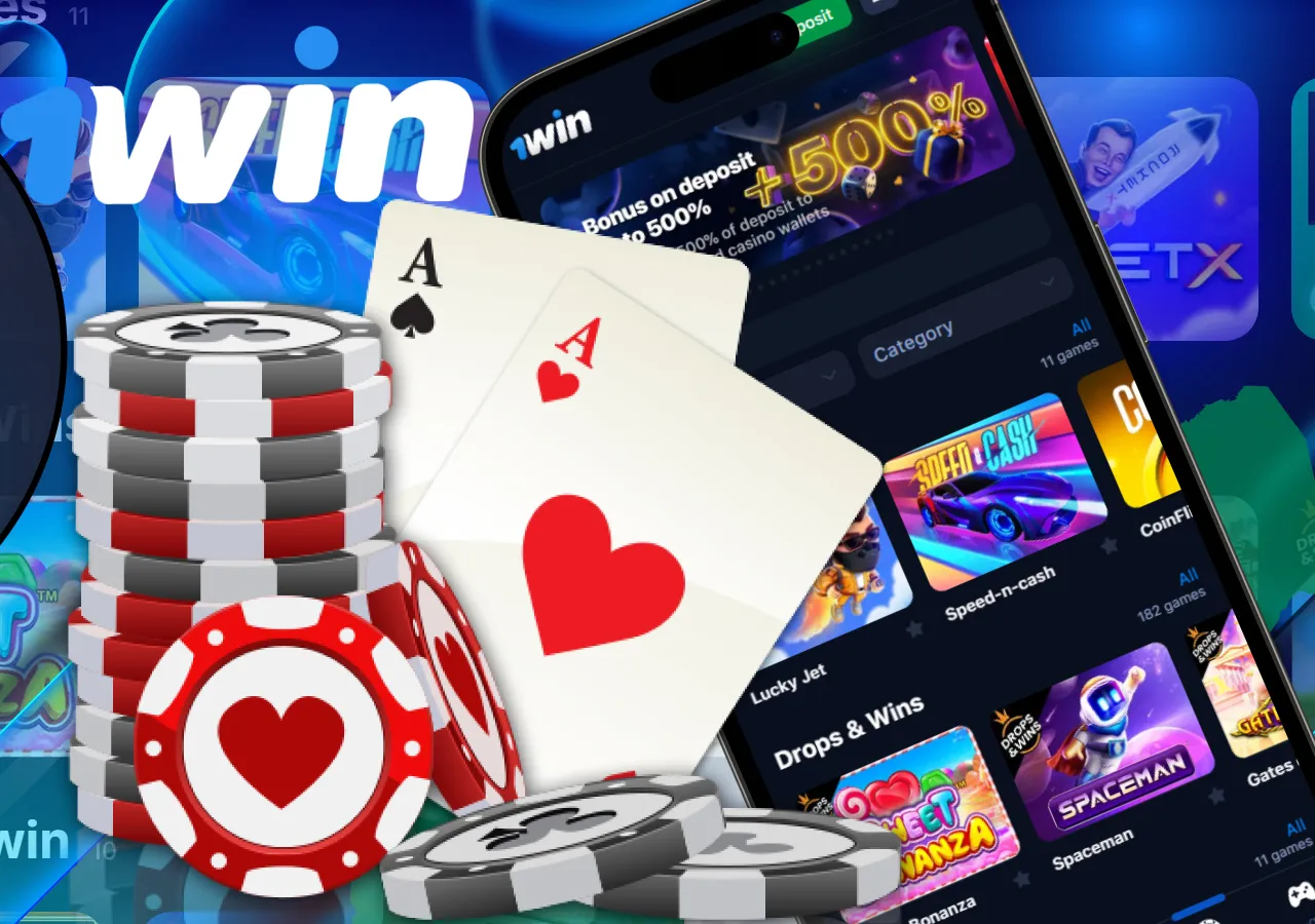 1Win mobile casino app