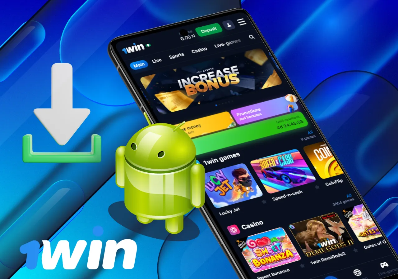 one win mobile app for Android