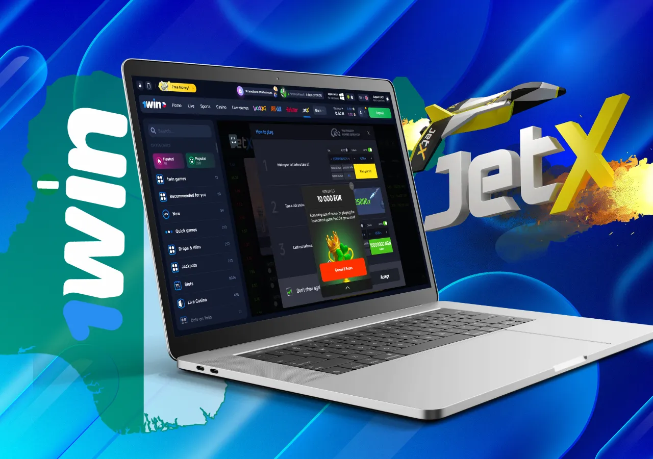 Jetx game features